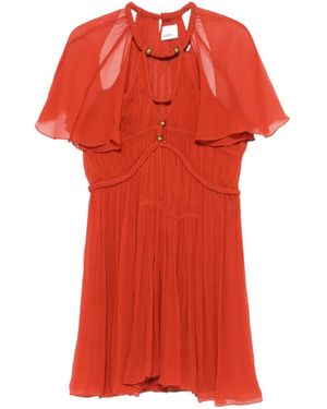 Isabel Marant Ranadial Mini Dress - Red