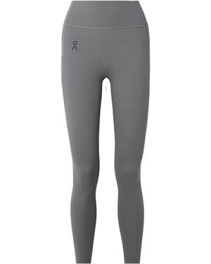 On Shoes Studio Stretch Recycled Leggings - Grey
