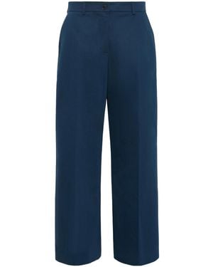 Weekend by Maxmara Casual Pants With Belt Loops - Blue