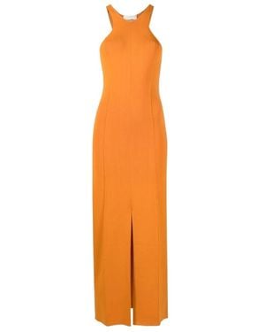 Nanushka Sleeveless Midi Dress - Orange