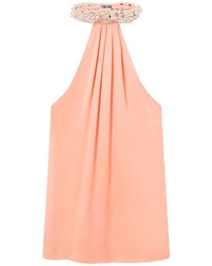 Stella McCartney Peony Sleeveless Mini Dress - Pink