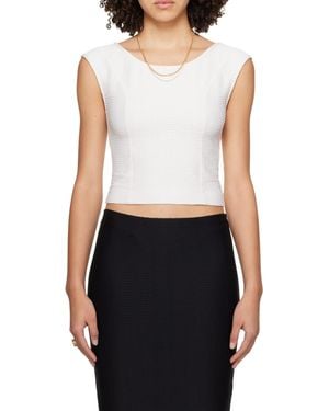 A.P.C. Alana Covered Sleeve T-Shirt - White