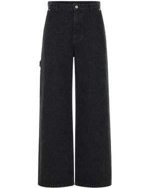 Loewe Wide Leg Jeans - Black