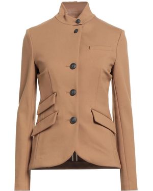 Rag & Bone Slim Fit Stand Collar Blazer - Brown