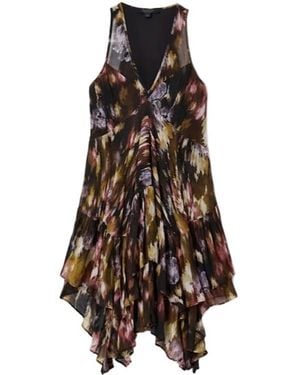 AllSaints Sleeveless Dress - Brown