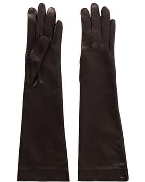 Tom Ford Leather Gloves - Black
