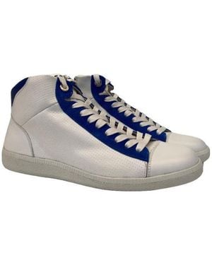 Emporio Armani Logo Casual Trainers - Blue