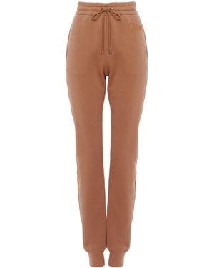 Chloé Elastic Waist Sweatpants - Brown