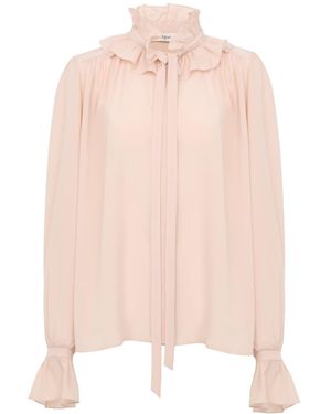 Chloé Long-Sleeved Shirt - Pink