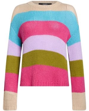 Weekend by Maxmara Multicolored Cashmere Knitwear - Pink