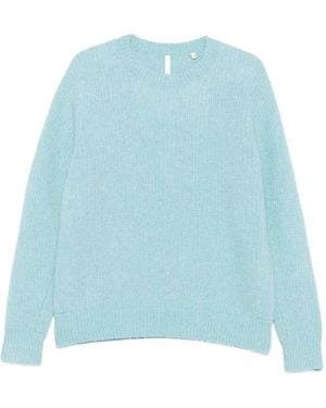 sunflower Crew Neck Sweater - Blue