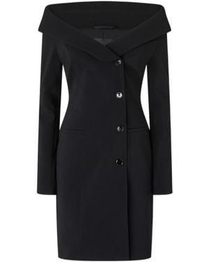 Pinko Blazer-Style Sheath Dress - Black