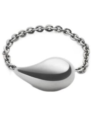 Bottega Veneta Drop Ring - White