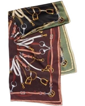Gucci Printed Silk Twill Stole - Multicolor