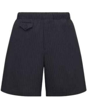 Dior Bermuda Shorts With Elastic Waist - Blue