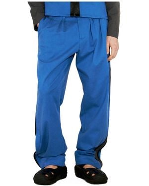 Kiko Kostadinov Ugo Side Trousers - Blue