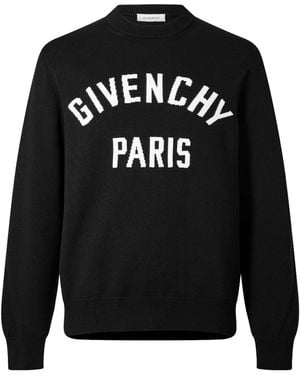 Givenchy Long-Sleeve Knit Jumper - Black