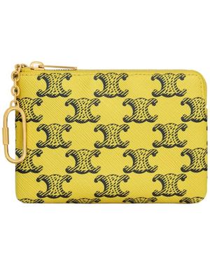 Celine Coin Purse - Yellow