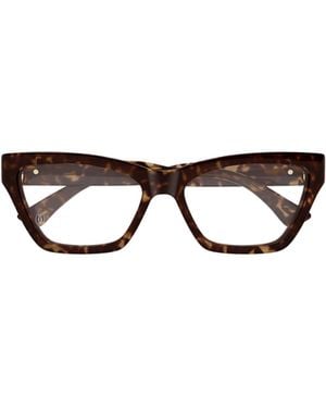 Cartier Logo Glasses - White