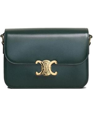 Celine Classique Triomphe Bag - Green