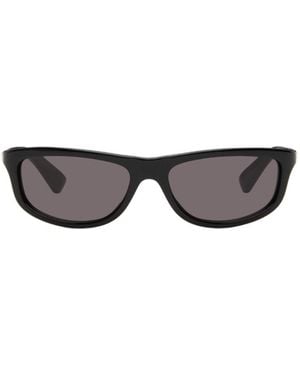 Bottega Veneta Eyewear Rectangle Frame Sunglasses - White