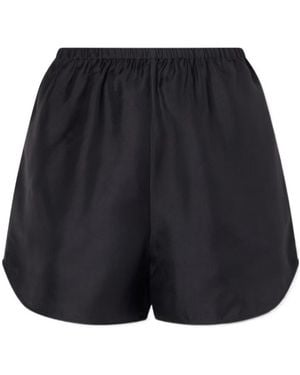 Loulou de Saison Cabo Elasticated Shorts - Blue
