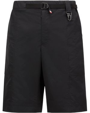 Moncler Technical Froissé Shorts - Black