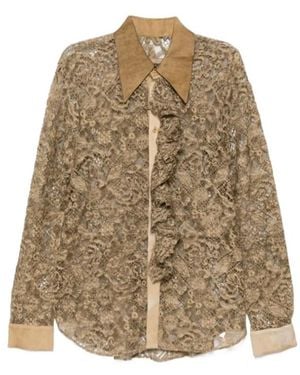 Uma Wang Long Sleeve Shirt - Natural