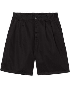 Carhartt Marv Logo Patch Shorts - Black