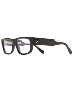 Cutler and Gross Rectangular Flat Mirror - Multicolour