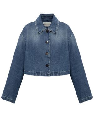 Dries Van Noten Long-Sleeve Denim Jacket - Blue