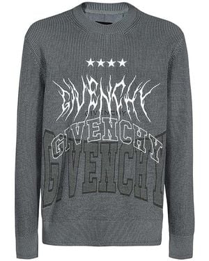 Givenchy Long-Sleeved Jumper - Grey