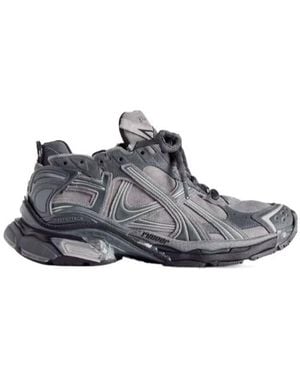 Balenciaga Runner Lace-Up Trainers - Grey