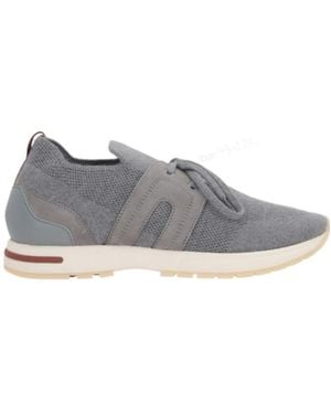 Loro Piana 360 Lp Lady Flexy Walk Sneakers - Gray