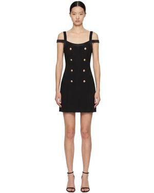 Marissa Chiara Sleeveless Suspender Dress - Black