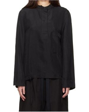 Studio Nicholson Long-Sleeved Shirt - Blue