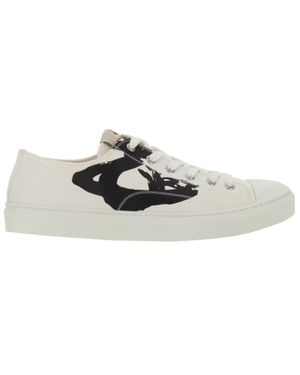 Vivienne Westwood Plimsoll 2.0 Low-Top Snakers - White