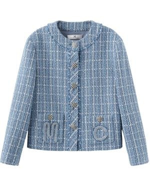 Marissa Chiara Long-Sleeved Casual Jacket - Blue