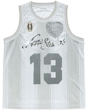 Acne Studios Sports Jersey Tank Top - Blue