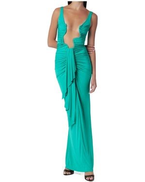 Christopher Esber Sleeveless Dress - Blue