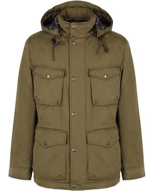 Woolrich High-Neck Padded Jacket - Green