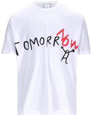 Comme des Garçons Short-Sleeved T-Shirt - White