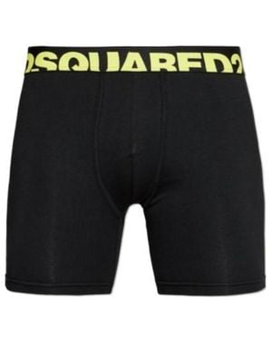 DSquared² Logo Briefs - Black