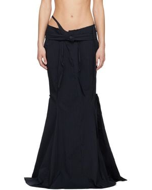 OTTOLINGER Mermaid Suit Maxi Skirt - Black