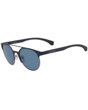 Calvin Klein Logo Sunglasses - White