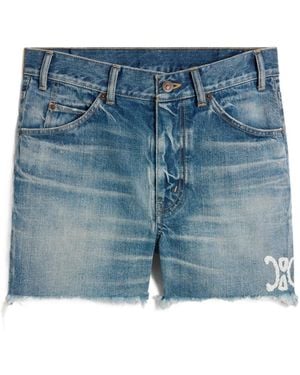 Celine Skate Shorts - Blue