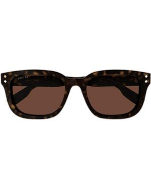 Gucci Eyewear Square-Frame Sunglasses - Multicolor