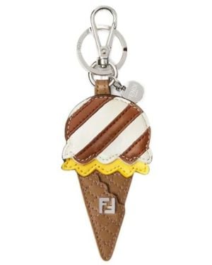 Fendi Ice-Cream Charm - Metallic