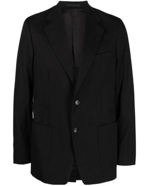 Lanvin Single-Breasted Tailored Blazer - Black