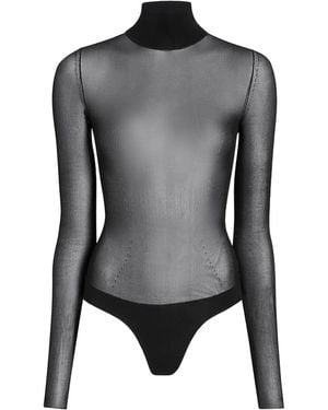 KHAITE Tallin Bodysuit - Gray